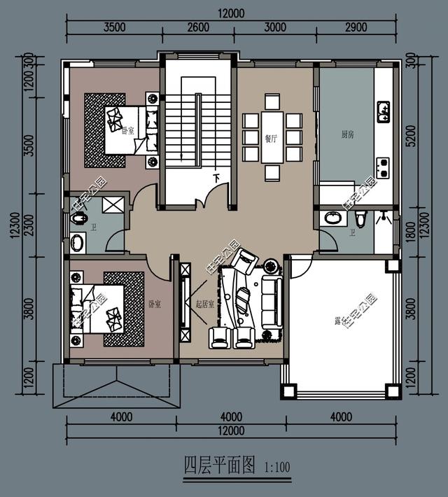 湖南老杜自建4層農(nóng)家院，既可自住還能出租，半年就賺回房錢