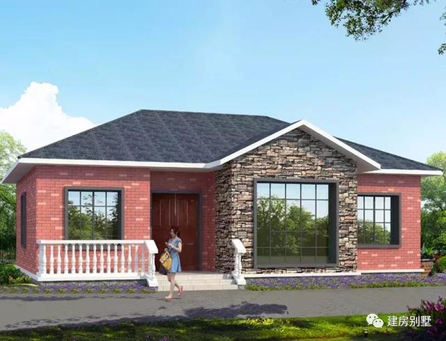 4棟美觀實用的一層鄉(xiāng)村自建房推薦，主體造價12-20萬不等