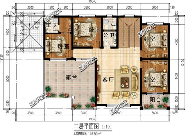 漂亮的農(nóng)村別墅設(shè)計(jì)圖，35萬輕松搞定，比商品房舒適實(shí)用