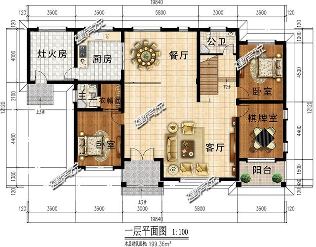 漂亮的農(nóng)村別墅設(shè)計(jì)圖，35萬輕松搞定，比商品房舒適實(shí)用
