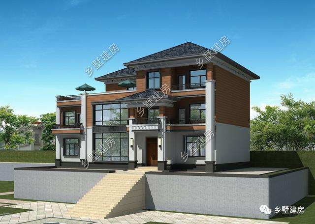 農(nóng)村別墅設(shè)計圖外形簡潔，室內(nèi)布局卻讓人大開眼界，城市別墅自愧不如！