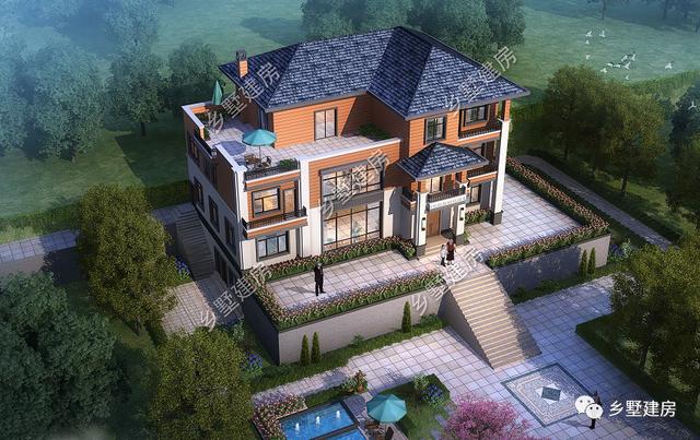 農(nóng)村別墅設(shè)計圖外形簡潔，室內(nèi)布局卻讓人大開眼界，城市別墅自愧不如！