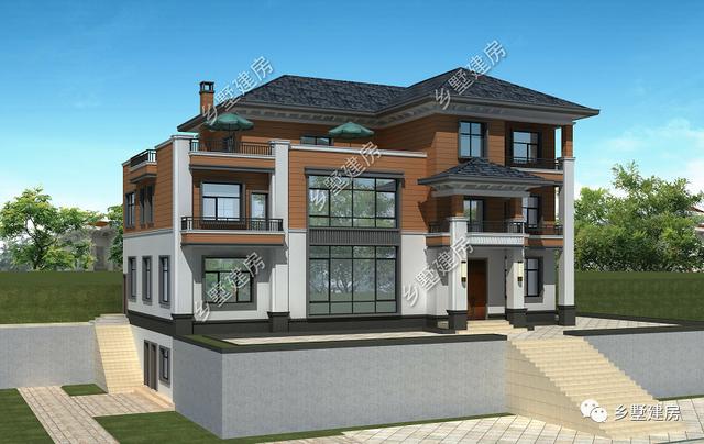 農(nóng)村別墅設(shè)計圖外形簡潔，室內(nèi)布局卻讓人大開眼界，城市別墅自愧不如！