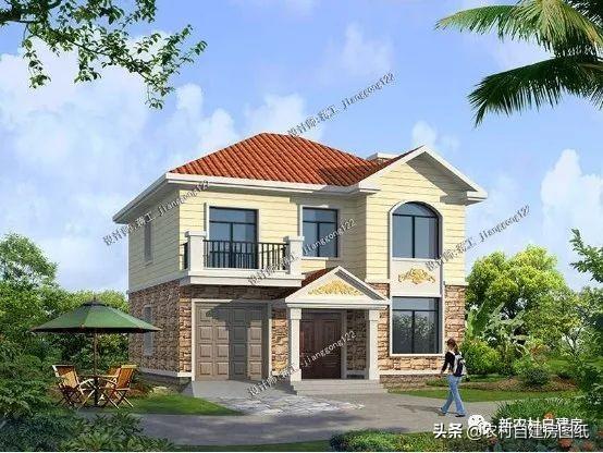 10×9米自建房怎么蓋？兩款兩層圖紙，一款20萬一款25萬