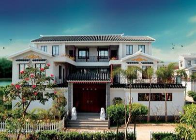 四合院別墅設(shè)計圖，浙江富豪賣掉深圳的房，回鄉(xiāng)蓋了棟，成了村里的王者