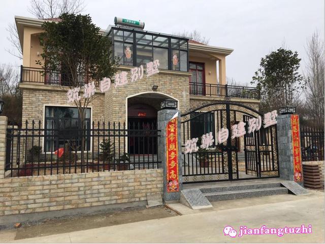 25萬(wàn)內(nèi)二層小別墅設(shè)計(jì)施工圖，一款設(shè)計(jì)3家曬房！