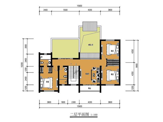 鄉(xiāng)村自建帶車庫中式風格小樓設計圖，大家風范！