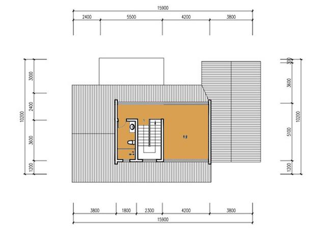 鄉(xiāng)村自建帶車庫中式風格小樓設計圖，大家風范！