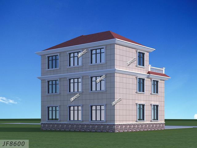 農(nóng)村最漂亮的獨棟別墅設(shè)計圖，30萬建一棟，圖紙快快收藏了