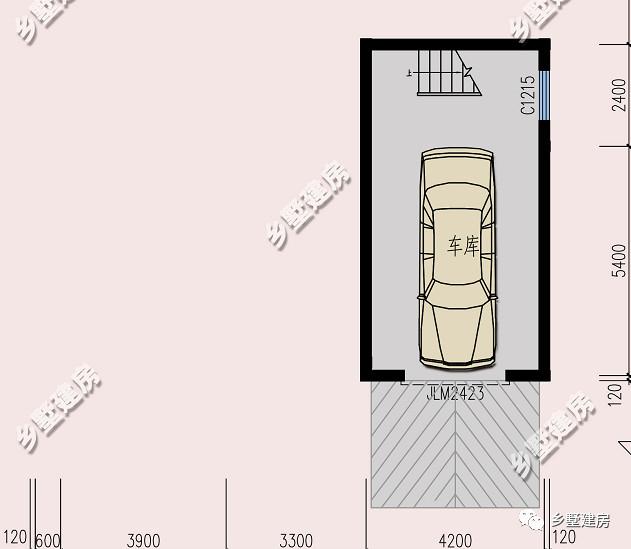 鄉(xiāng)村歐式三層別墅設(shè)計(jì)圖，造型立體，配色柔和又喜慶，且內(nèi)外兼修！