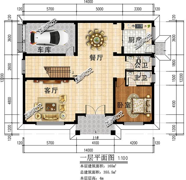 二層農(nóng)村別墅設(shè)計(jì)圖，35萬(wàn)真正的美觀實(shí)用，不比城里百萬(wàn)豪宅差