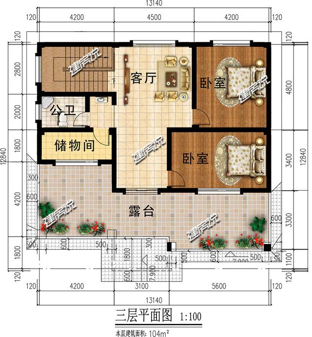 農(nóng)村最漂亮的獨棟別墅，2套設(shè)計圖紙收藏好了，今年開春就建房