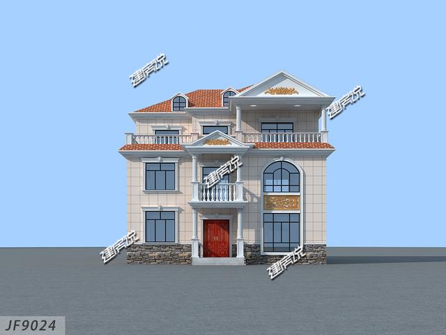 農(nóng)村最漂亮的獨棟別墅，2套設(shè)計圖紙收藏好了，今年開春就建房