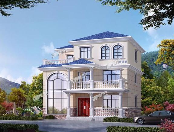 3套農(nóng)村漂亮獨棟別墅設計圖推薦，想住進這樣的房子里，趕快建造吧！