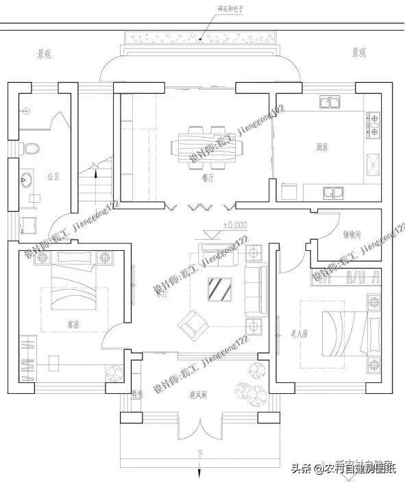 2024年最好看的6套二層鄉(xiāng)村別墅設計圖推薦，2套25萬開建，6中式百年不過時