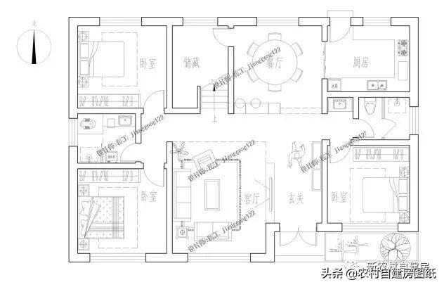2024年最好看的6套二層鄉(xiāng)村別墅設計圖推薦，2套25萬開建，6中式百年不過時