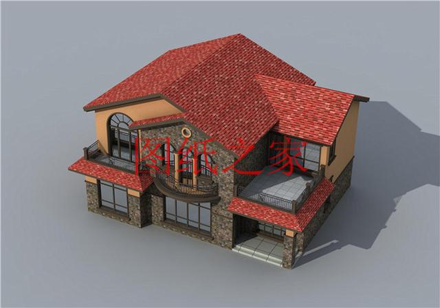 15X12米的二層別墅設(shè)計(jì)圖，造價(jià)30萬(wàn)美觀(guān)又實(shí)用，非常適合農(nóng)村建造！