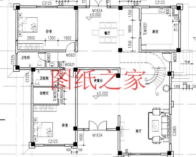 5套開(kāi)間18米的三層別墅設(shè)計(jì)圖，寬敞明亮、利落大氣，非常實(shí)用！