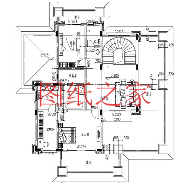 5套開(kāi)間18米的三層別墅設(shè)計(jì)圖，寬敞明亮、利落大氣，非常實(shí)用！