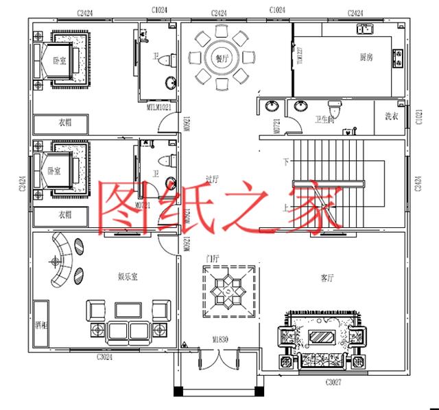 5套開(kāi)間18米的三層別墅設(shè)計(jì)圖，寬敞明亮、利落大氣，非常實(shí)用！