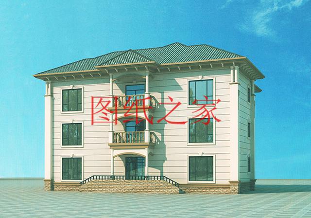 5套開(kāi)間18米的三層別墅設(shè)計(jì)圖，寬敞明亮、利落大氣，非常實(shí)用！