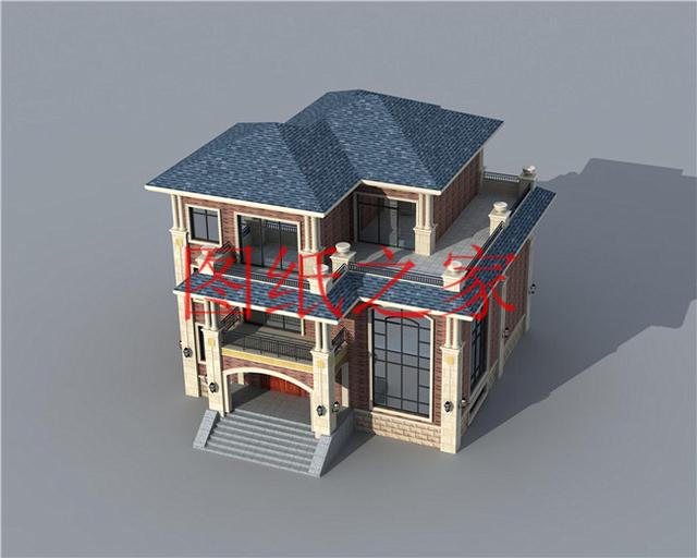 5套開(kāi)間18米的三層別墅設(shè)計(jì)圖，寬敞明亮、利落大氣，非常實(shí)用！