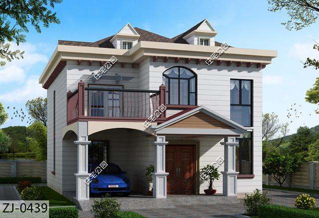 4套實用2層農(nóng)村別墅設(shè)計圖，好看又省錢，你喜歡哪套？