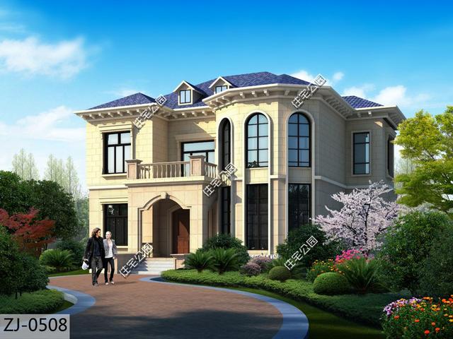 4套實用2層農(nóng)村別墅設(shè)計圖，好看又省錢，你喜歡哪套？