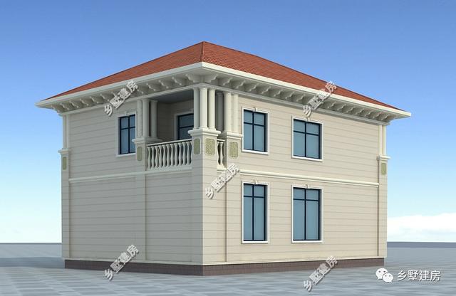 13x11米歐式別墅設(shè)計(jì)圖，外形美+內(nèi)部布局合理，適合農(nóng)村建造！