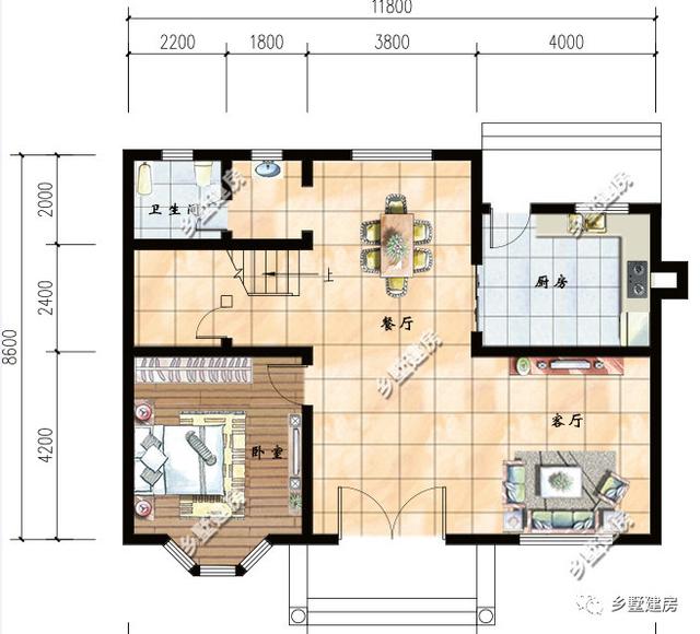 小進(jìn)深別墅設(shè)計圖，如何美觀實用+經(jīng)濟(jì)實惠？不用愁，農(nóng)村建房選它錯不了