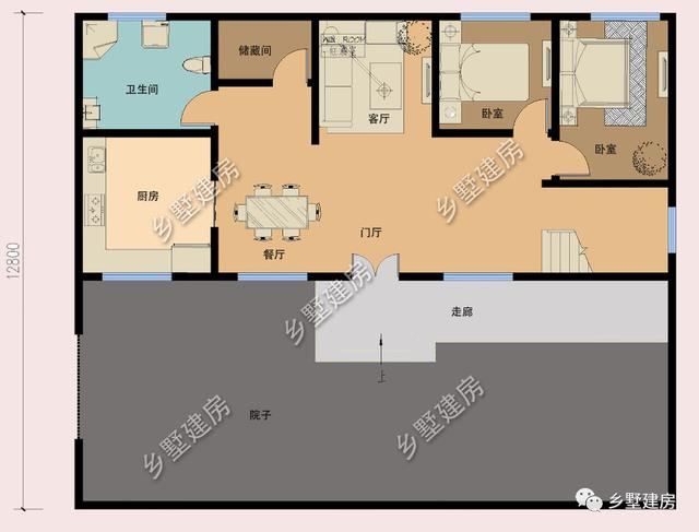 帶陽臺別墅設計圖，沒有陽臺的別墅，算不上別墅！200多平的陽臺別墅，有你足矣！