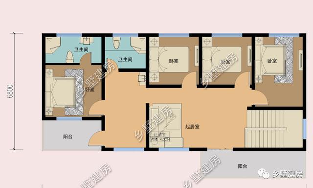 帶陽臺別墅設計圖，沒有陽臺的別墅，算不上別墅！200多平的陽臺別墅，有你足矣！