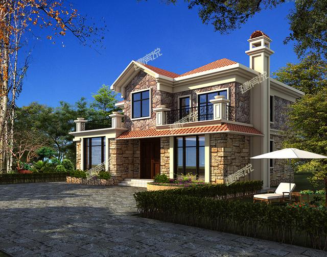 火爆農(nóng)村花園小洋樓設(shè)計圖推薦，20棟建成實景，開春就建