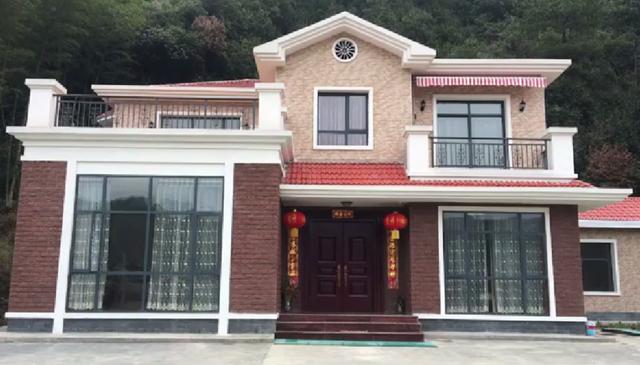 火爆農(nóng)村花園小洋樓設(shè)計圖推薦，20棟建成實景，開春就建