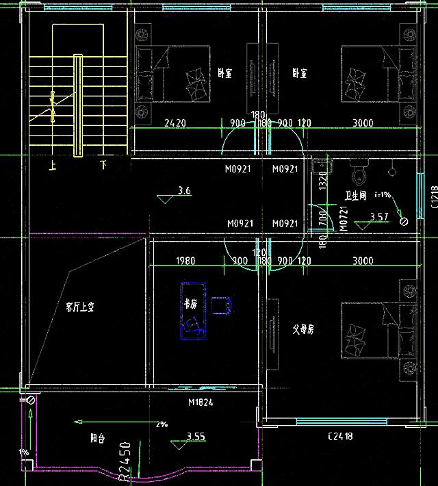 方正三層農(nóng)村自建房屋設(shè)計(jì)圖推薦，喜歡就趕緊建造吧！