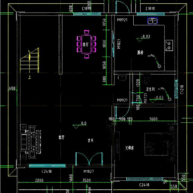 方正三層農(nóng)村自建房屋設(shè)計(jì)圖推薦，喜歡就趕緊建造吧！