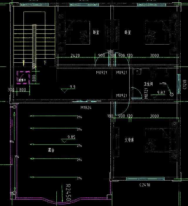 方正三層農(nóng)村自建房屋設(shè)計(jì)圖推薦，喜歡就趕緊建造吧！