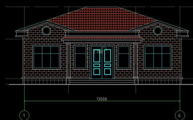 農(nóng)村一層養(yǎng)老別墅設(shè)計(jì)圖，13x11米，戶(hù)型對(duì)稱(chēng)，實(shí)用布局！