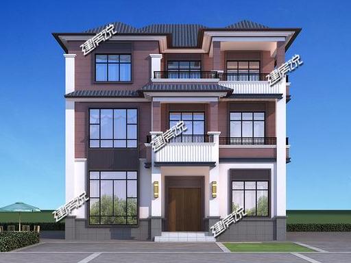 中式別墅設計圖，廣東50萬建，看完人人都想建一棟，秒殺高層洋別墅