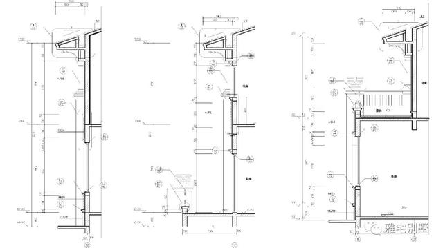 廣東三層歐式別墅設(shè)計圖，18x20米，挑空客廳，大露臺