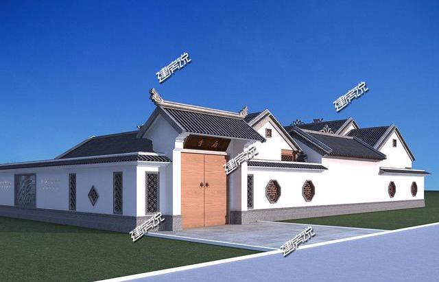 中國最美四合院別墅設(shè)計圖，一層也霸氣十足，秒殺高層洋樓