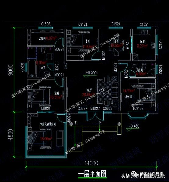 5款最受歡迎的一層自建房設(shè)計圖，第3款讓鄰居踏破門檻