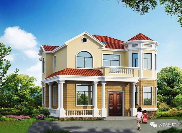 3款造價20萬的農(nóng)村二層別墅設(shè)計圖，款款經(jīng)典時尚，總有一套適合你！