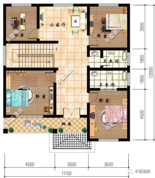 3款造價20萬的農(nóng)村二層別墅設(shè)計圖，款款經(jīng)典時尚，總有一套適合你！