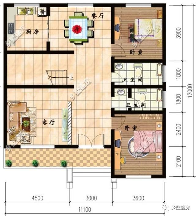 3款造價20萬的農(nóng)村二層別墅設(shè)計圖，款款經(jīng)典時尚，總有一套適合你！