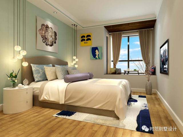 復式三層小別墅設計圖，9米小面寬帶陽光房，7室4廳，適合農(nóng)村自建