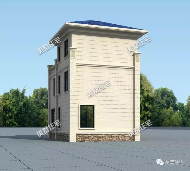 占地79平三層農(nóng)村別墅設(shè)計圖，重新定義空間，小面積實現(xiàn)大驚喜