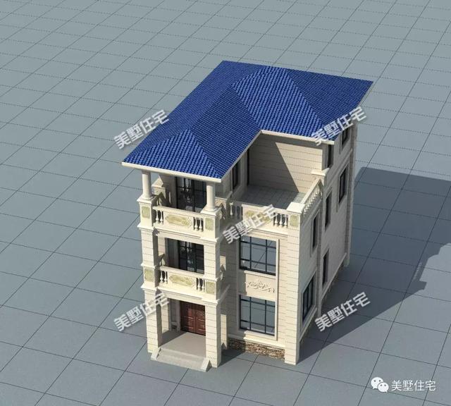 占地79平三層農(nóng)村別墅設(shè)計圖，重新定義空間，小面積實現(xiàn)大驚喜