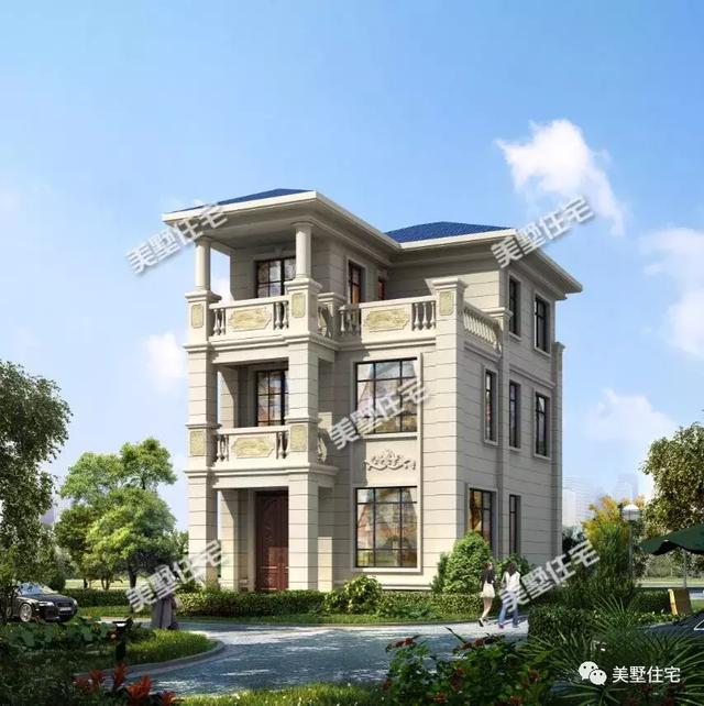 占地79平三層農(nóng)村別墅設(shè)計圖，重新定義空間，小面積實現(xiàn)大驚喜