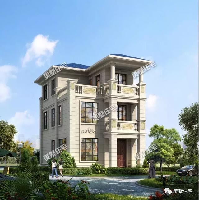 占地79平三層農(nóng)村別墅設(shè)計圖，重新定義空間，小面積實現(xiàn)大驚喜